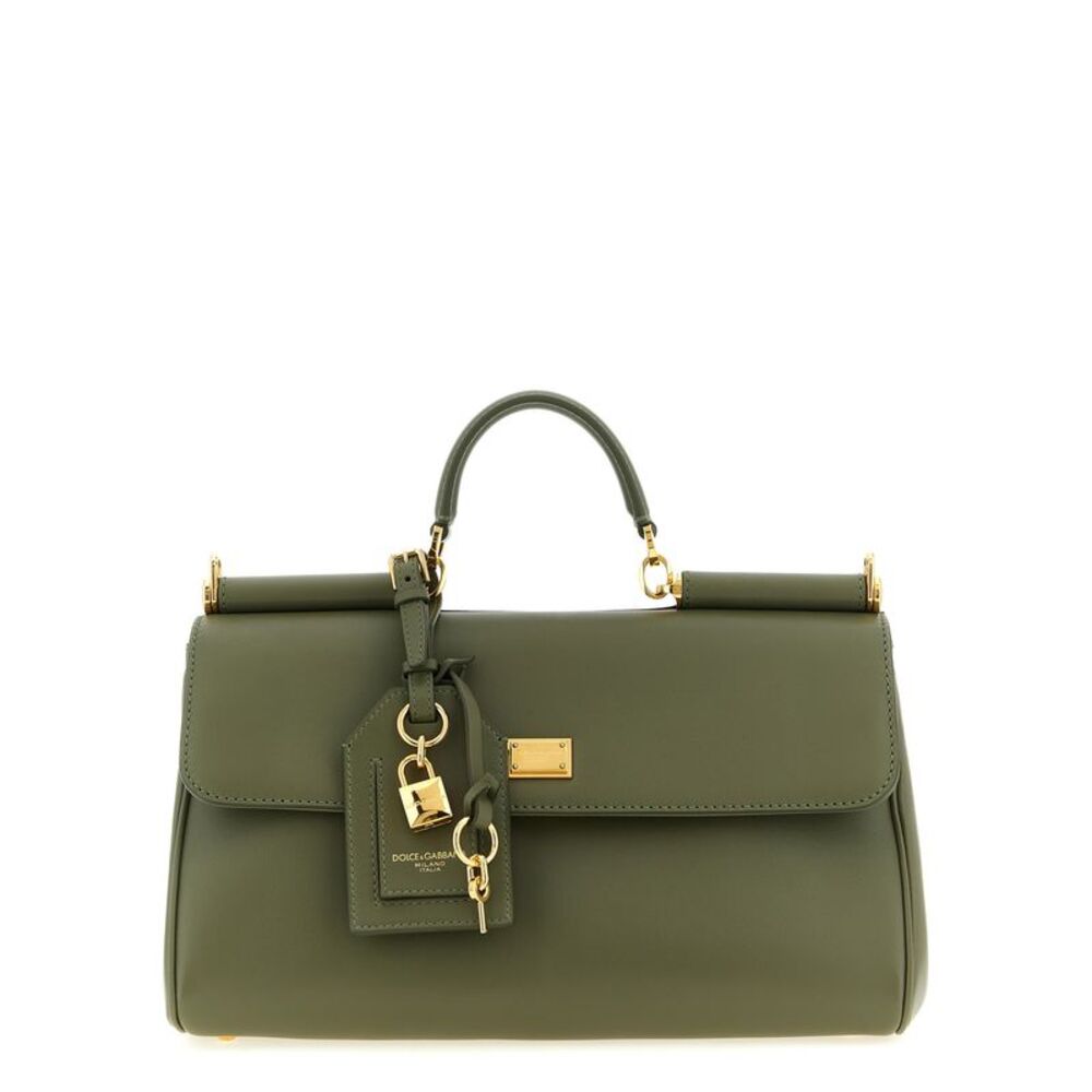 Dolce & Gabbana Bicolor Calfskin Women's Handbag